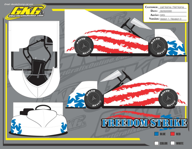 FREEDOM STRIKE WEDGE SIDE GRAFIX